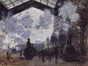 Claude Monet The Gare St Lazare china oil painting reproduction